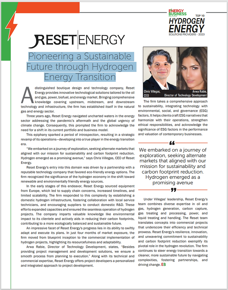reset energy sustainability